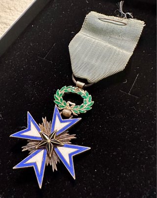 Medalla África Occidental Francesa y De Gaulle
