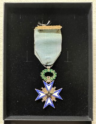 Medalla África Occidental Francesa y De Gaulle