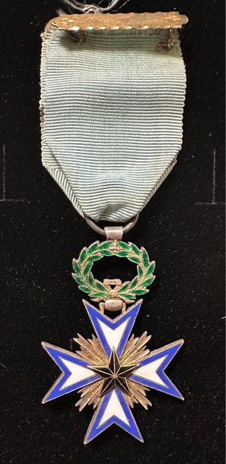 Medalla África Occidental Francesa y De Gaulle