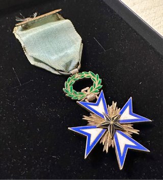 Medalla África Occidental Francesa y De Gaulle