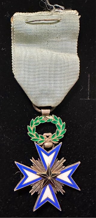 Medalla África Occidental Francesa y De Gaulle