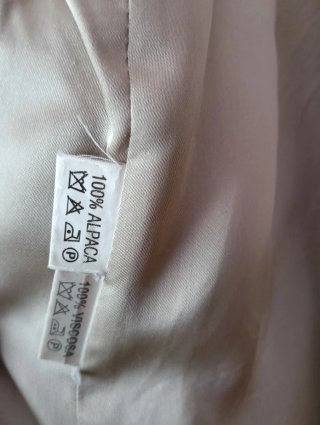 Abrigo señora de alpaca