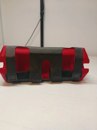 Protector Manillar DIRT BIKE Rojo/Amarillo.