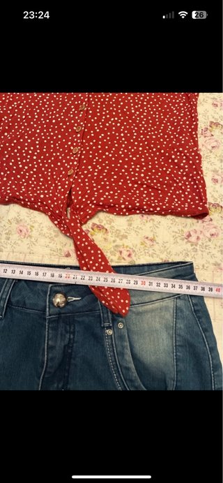 Conjunto Falda Vaquera y Camiseta Talla M