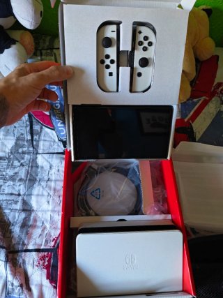 Nintendo Switch OLED Blanca + Accesorios