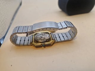 Orologio vintage Ceinture anni '70 oro/argento
