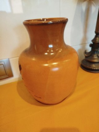 Jarrón artesanía ARNALDO pintado a mano
