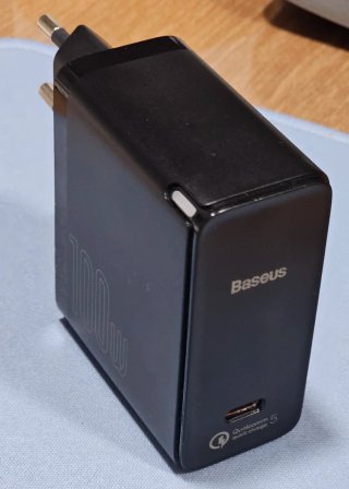 Cargador Baseus 100W Negro