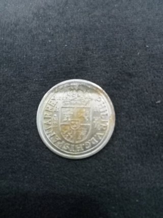 Moneda 2 Reales Plata Felipe V (1708) Segovia -EBC
