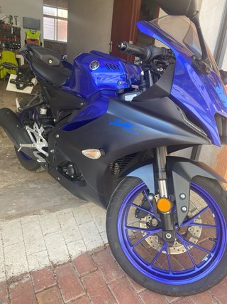 Yamaha YZF R125 Negra/Azul
