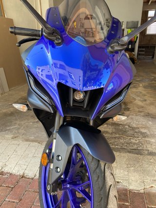 Yamaha YZF R125 Negra/Azul