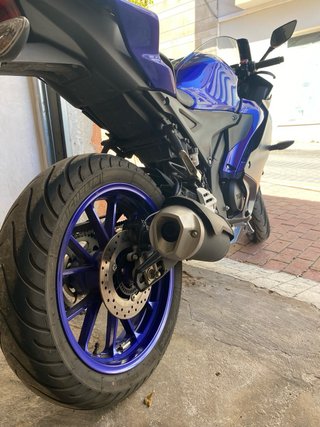 Yamaha YZF R125 Negra/Azul