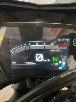 Yamaha YZF R125 Negra/Azul