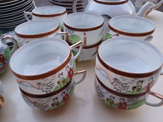 Serviço de Chá Porcelana Chinesa