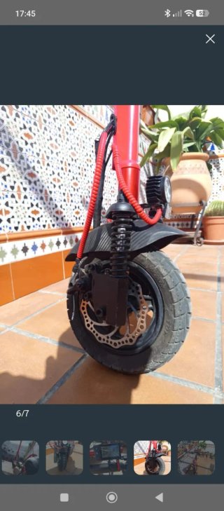 Patinete Eléctrico Ecoxtrem Boop Rojo