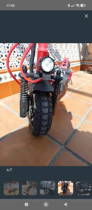 Patinete Eléctrico Ecoxtrem Boop Rojo