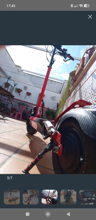 Patinete Eléctrico Ecoxtrem Boop Rojo