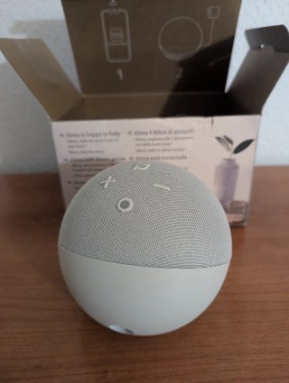 Echo Dot 5ta Gen - Altavoz Alexa - Blanco