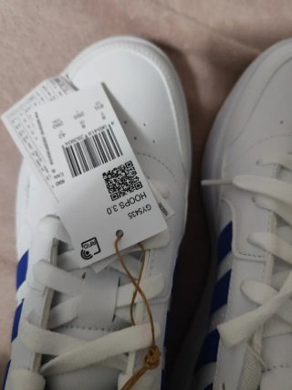 Adidas Zapatillas Blancas y Azules Nuevas