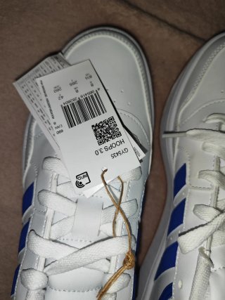 Adidas Zapatillas Blancas y Azules Nuevas