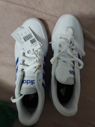 Adidas Zapatillas Blancas y Azules Nuevas