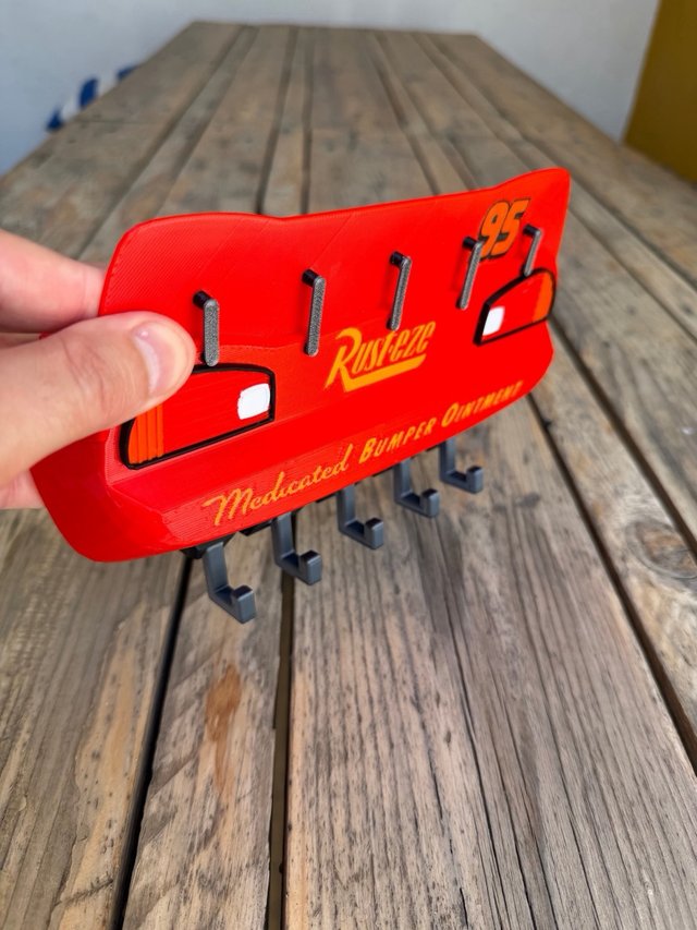 Colgador Llaves Rayo McQueen Disney