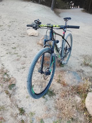 Bicicleta Orbea Alma m50 MTB Carbono Talla L