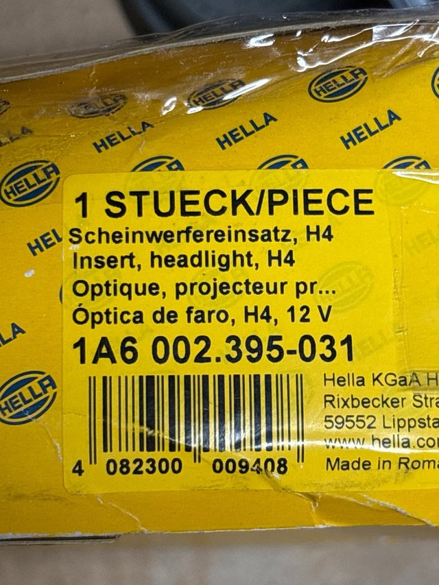 Faro Hella Porsche 914 1A6002395031