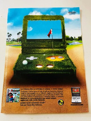 Locandina Mario Golf Advance Tour 2004