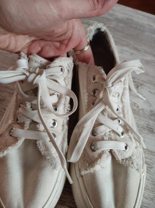 Zapatillas plataforma Pull&Bear blancas