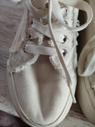 Zapatillas plataforma Pull&Bear blancas
