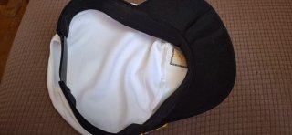 Gorra Capitán Blanca y Negra