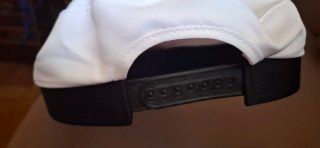 Gorra Capitán Blanca y Negra