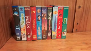 Lote 30 Películas VHS Infantiles