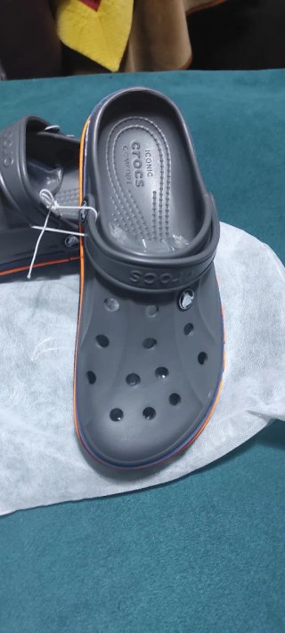 Sandalias Crocs Hombre Gris Naranja 40 hasta 45