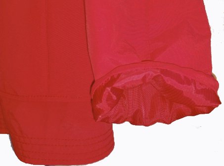 Gabardina roja Mango Suit. Talla S