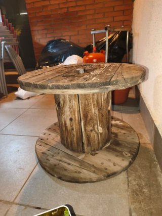 Bobinas de madera (2 unidades)