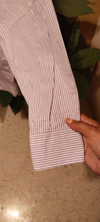 Camisa Rayas Vintage Calvin Klein Talla 44