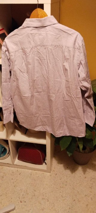 Camisa Rayas Vintage Calvin Klein Talla 44