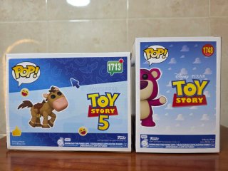 Pack Funko Pop! Bullseye 1713 y Lotso 1748 Flocked