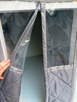 Caseta perro panel sándwich