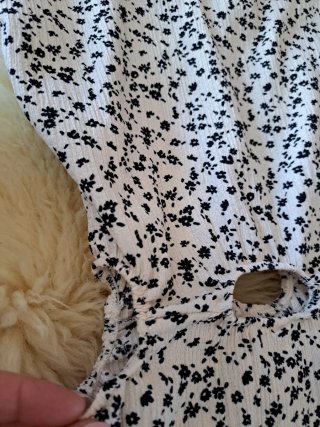Mono Zara niña estampado floral