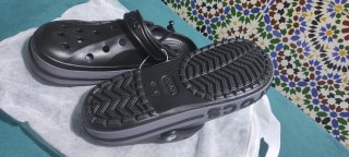 Sandalias Crocs Hombre Negro/Gris 40 hasta 45