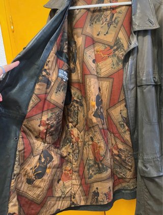 Chaqueta de piel vintage