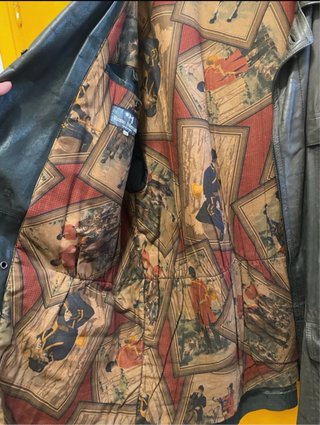 Chaqueta de piel vintage
