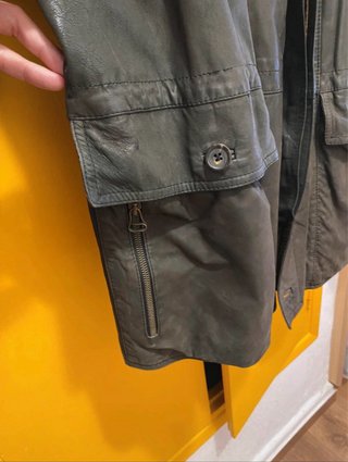 Chaqueta de piel vintage