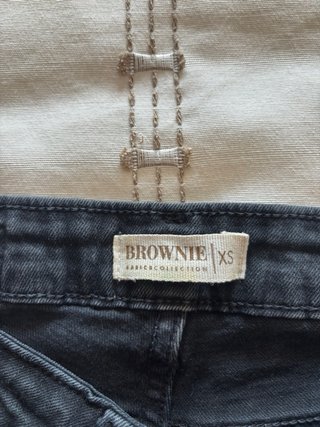 Pantalón campana Brownie negro