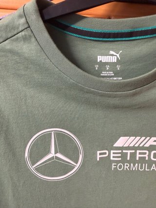Camiseta Mercedes F1 AMG Petronas Verde nueva