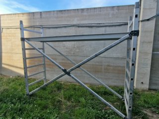 Andamio aluminio 2,08x2,57x0,78
