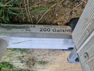 Andamio aluminio 2,08x2,57x0,78